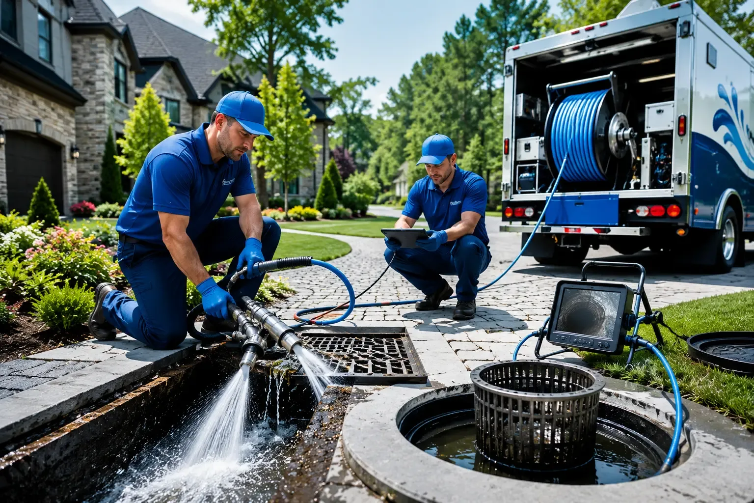 Local outdoor drain cleaning professionals in Anderson, SC